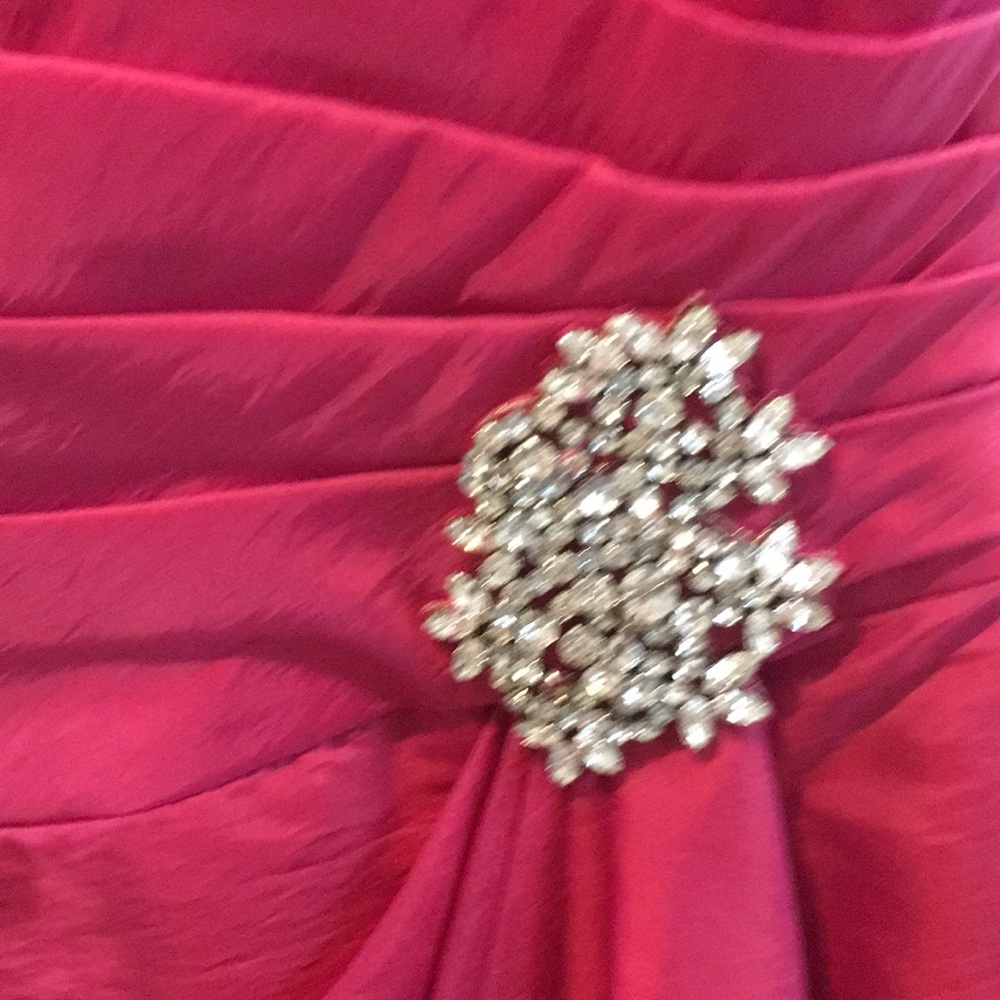 Pink semi-formal knee length dress - Picture 5 of 7